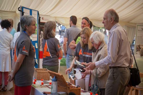 Athritis Reaearch UK stall