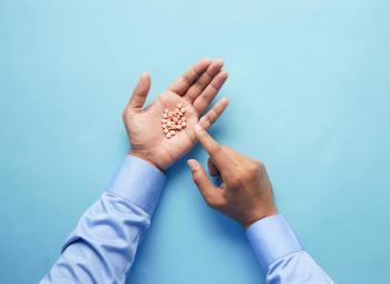 hand with pills
